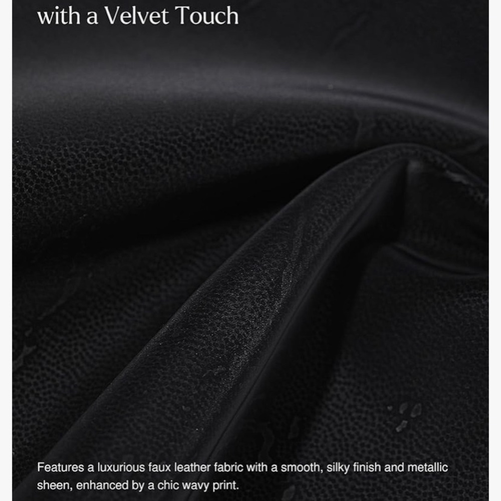 Black Shapewear Slip Dress with Contouring Fit - Picture 6 of 6